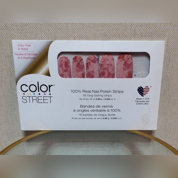 Color Street Other - Color Street Nail Polish Strips - Blushing Ros Quartz